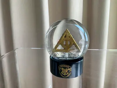 Harry Potter Deathly Hallows Snow Globe | AED 65 Negotiable
