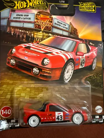 Hot Wheels 1:64 Red Rally Race Car - Brand New in Package
