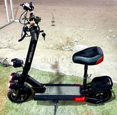 MyToys M4 Pro Electric Scooter with Seat — Good Condition