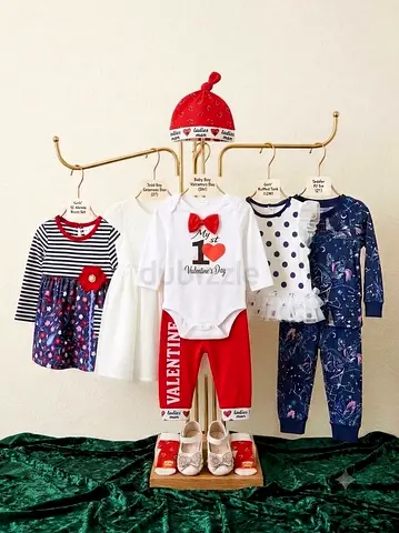 Second hand 5 outfits for Baby girl 12-18 months
