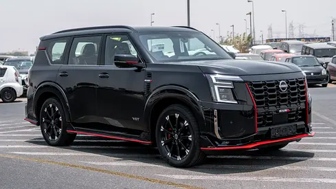 2026 Nissan Patrol Nismo 3.5L Twin Turbo AT Petrol (Black-Red)