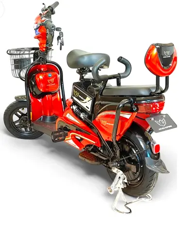 Electric Bike Wind Horse - M1 Red- Electric Bike- Brand New