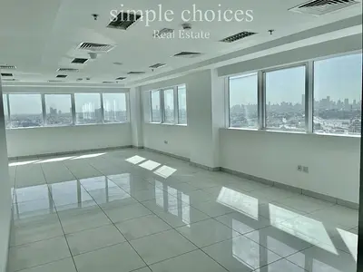Huge office for rent close to MOE, with Chiller Free, Open Layout.