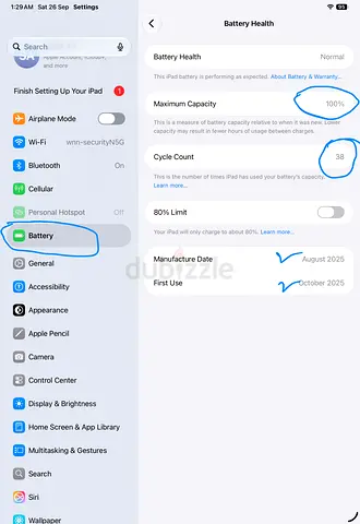 iPad Pro 11-inch (M5) with 5G Cellular + Apple Pencil Pro