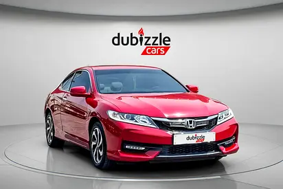 AED 1232/month | 2016 Honda Accord | GCC Specs | Ref#526937