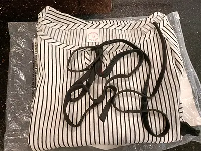 Nightwear dress stripped