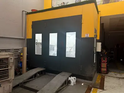 Industrial Spray Paint Booth PBBSF122 — 22,000 m3/hr, 380V (Like New Display Photo)