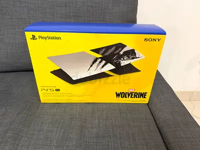 PS5 Pro Limited Edition Wolverine Faceplates Adamantium