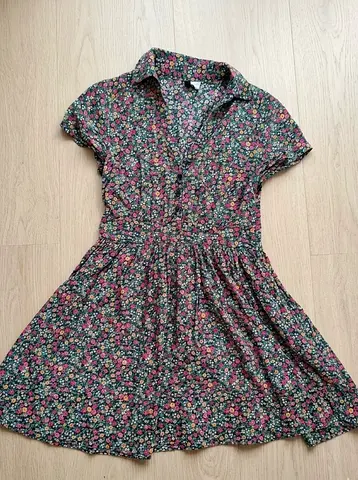 HnM Short Sleeve Floral Dress