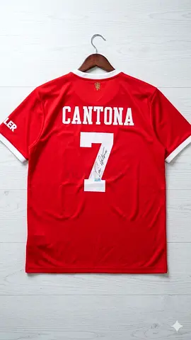 Eric Cantona Signed Manchester United Shirt