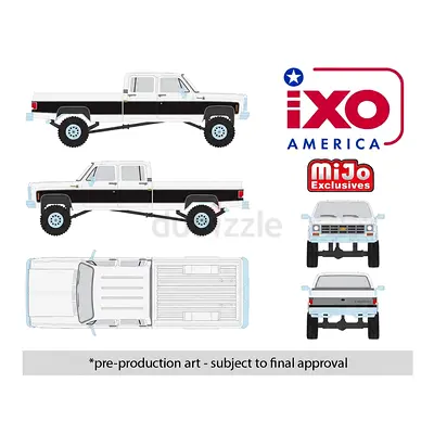 IXO 1/64 Scale Chevrotet Silverado K30 diecast