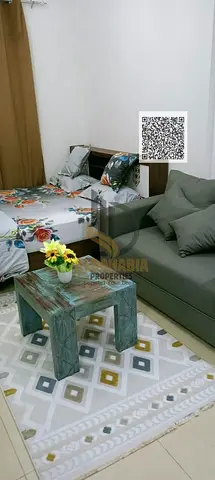 🏢 للإيجار الشهري: استوديو مفروش شامل الفواتير في أبراج الياسمين