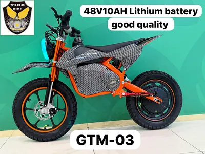 GTM-03 Electric Mini Dirt Bike - 48V 10Ah Lithium, Good Condition brand new