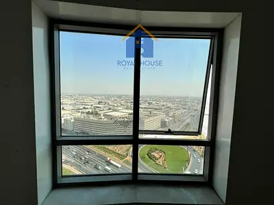 Studio for annual rent in Al Majaz 2 – open view.