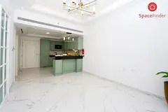 Stylish 1BR Apartment | Vincitore Benessere | Balcony & Community View | Modern Finishes