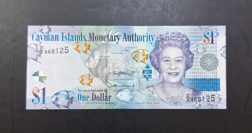 2018 Cayman Island 1 Dollar Banknote UNC