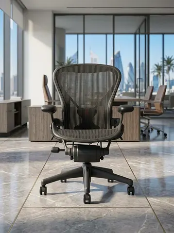 Used Herman Miller Aeron size B in good condition
