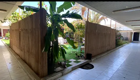 Bamboo Privacy Screen Panels — Set for Garden/Patio