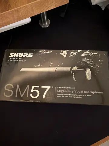 Shure SM57 Professional Instrument/Vocal Microphone (in box)