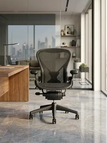 Used Herman Miller Aeron size C in good condition