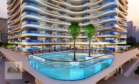 Spacious 1-Bed with Stunning Pool View | Prime Location