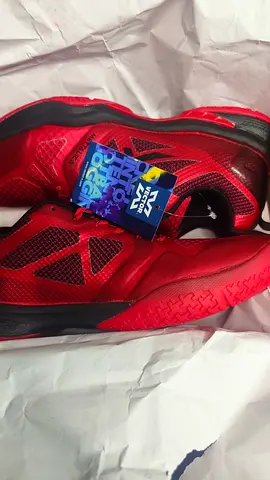 Brand new red athletic running shoes - size 41 euro, 7 Uk