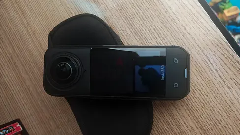 Insta 360 X5 Action Camera with Case - Lightly Used, Good Condition