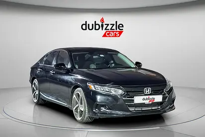 AED 1292/month | 2022 Honda Accord | GCC Specs | Ref#528851