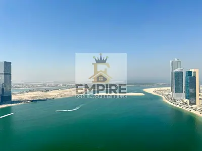 Amazing bright full sea view apartment with free parking 2Balcony. Maidroom Kids play area. Gym and pool. Close to Dubai