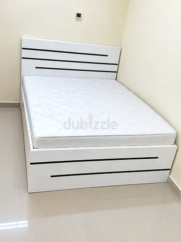 Brand new Queen Size wooden storage Bed including mattress good quality
