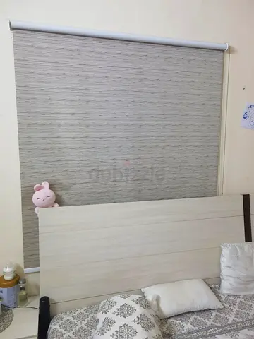 Light grey roller blind - good condition