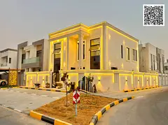 Corner villa facing two streets for sale | Luxury custom finishing | 5 master bedrooms + private poo