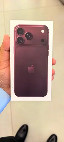 Apple iPhone (sealed box) — burgundy / PHYSICAL + E SIM - 2TB