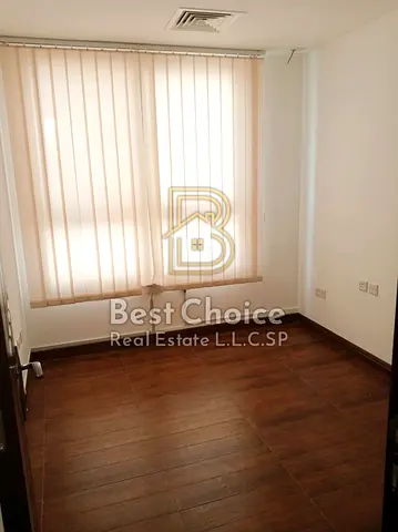 Newly Decorated Office for Rent in Al Majaz 3 An office is available for annual rent in Al Majaz 3, located in a prestigious tower with a prime locat