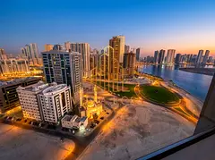 2 BR Apartment with Water View in Sharjah