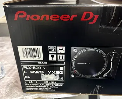 Pioneer PLX- 500-K Turntable