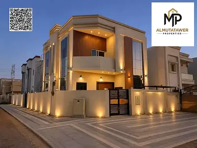 فيلا زاويه للبيع بعجمان| منطقة الياسمين| السعر شامل المكيف المركزى تملك حر لجميع الجنسيات|