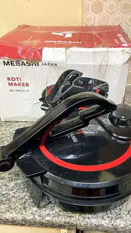 Mebashi Roti Maker (ME-RM101-P) - Used, Works Fine