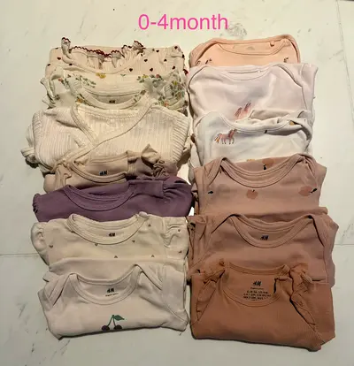 Baby girl  long-sleeve bodysuit