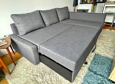Ikea sofa cumbed with storage like new Excellent condition