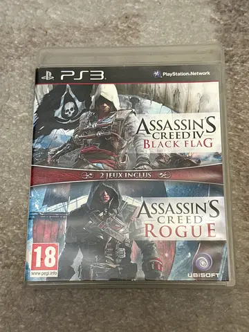 Assassin's Creed IV Black Flag & Rogue (PS3) - Dual Pack