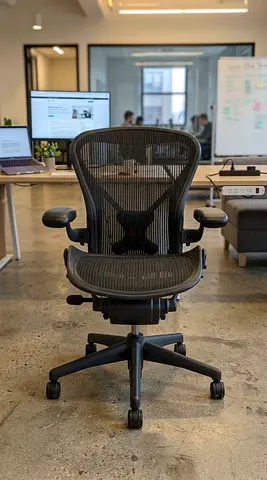 Herman Miller Aeron Chair - Size B, Good Condition