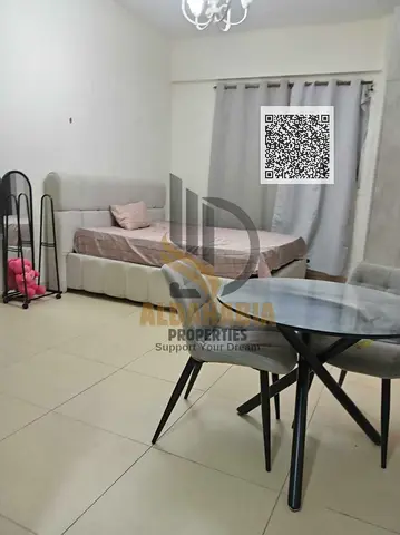 🏢 Monthly Rent: Furnished Studio All-Inclusive in Al Yasmeen Towers