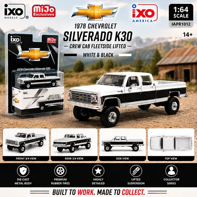 IXO 1/64 Scale Chevrotet Silverado K30 diecast