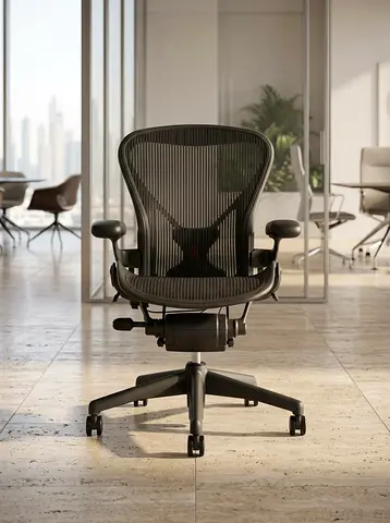 Used Herman Miller Aeron size B in good condition