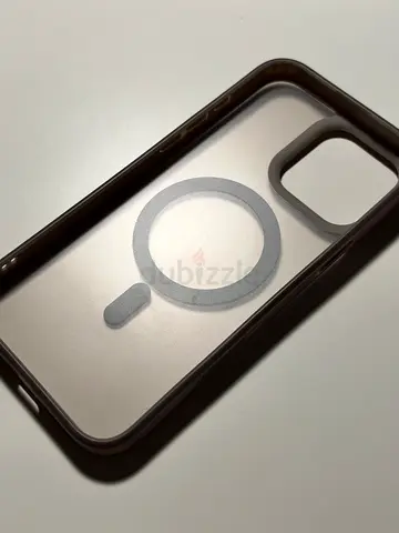 iPhone 16 Pro Max MagSafe compatible clear protective case (used)