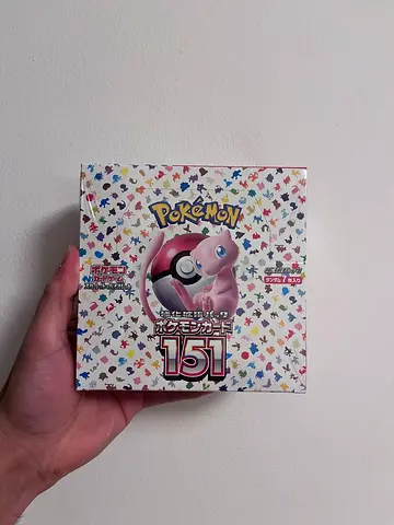 Pokemon trading cards 151 booster box