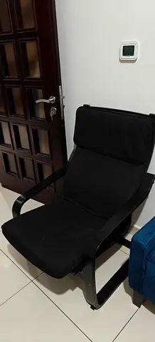 ikea chair black
