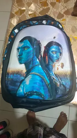 Avatar printed kids backpack -new one