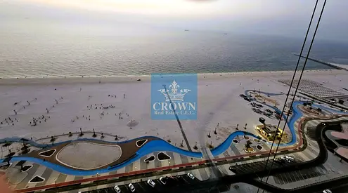 Full sea view | 2Bedroom Hall | 2 parkings | high floor | clean & well maintained